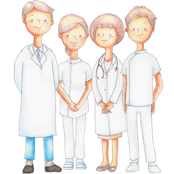 医療従事者のイメージイラスト